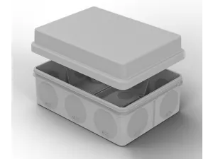 Коробка распаячная для прямого монтажа ОУ, HF, 150х110х70мм, IP67 (мембранные вводы) REXANT 28-3080