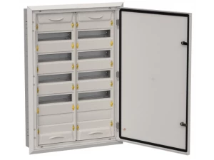 Корпус металлический ЩРв-120 (2х60) 880*625*130мм IP31 TITAN 5 серый (одна дверь) ИЭК