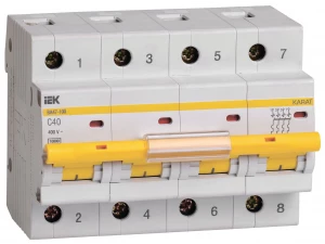 KARAT Автоматический выключатель ВА47-100 4P C 40А 10кА IEK