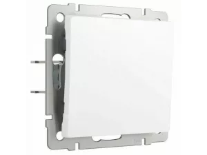 Выключатель одноклавишный /W1110061 (белый матовый)